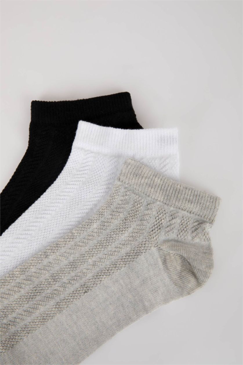 Women Karma 3 piece Cotton Short Socks