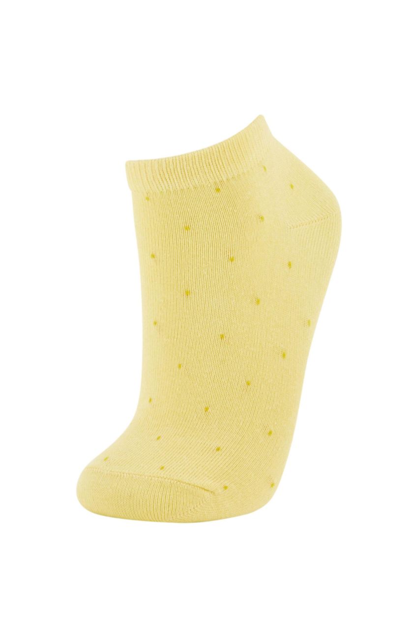 WOMAN MIXED 5 Piece Cotton Short Socks