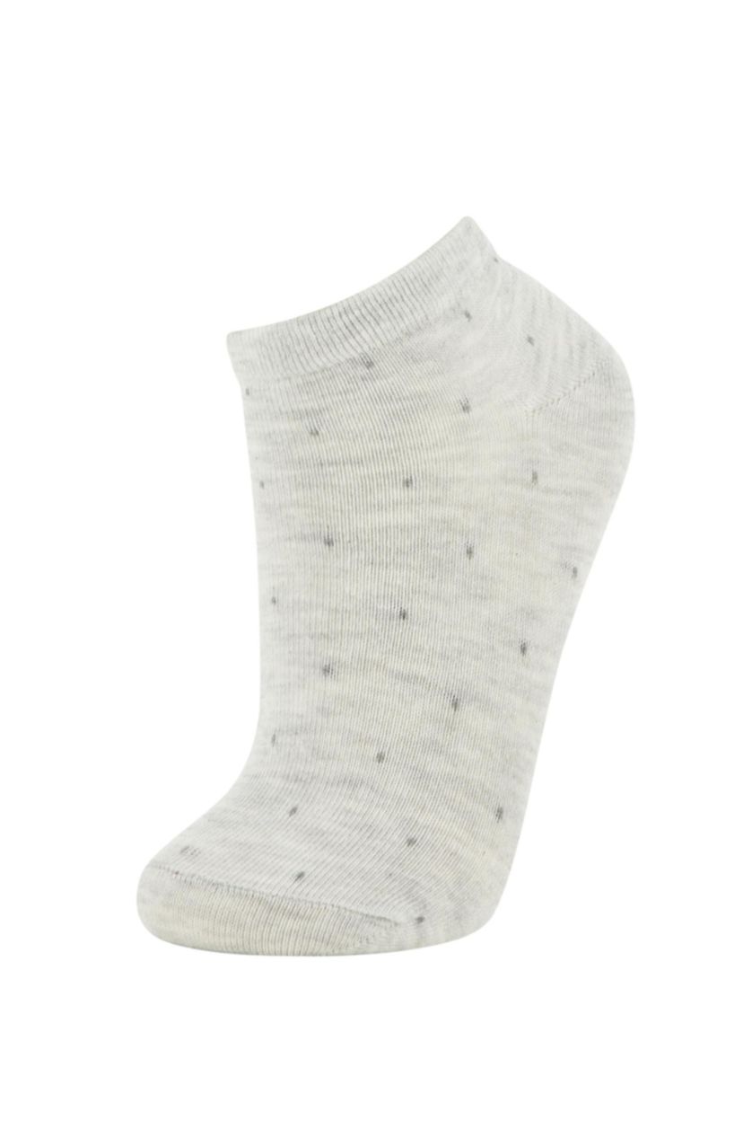 WOMAN MIXED 5 Piece Cotton Short Socks