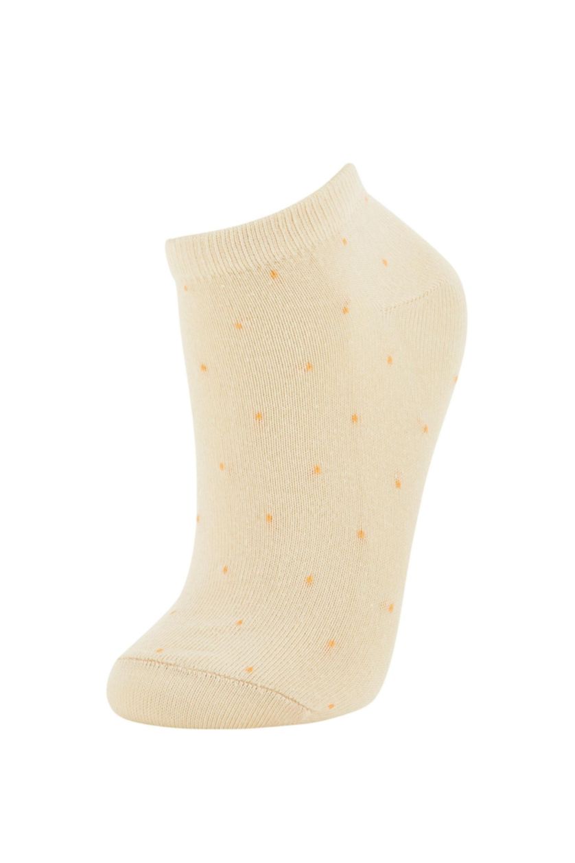 WOMAN MIXED 5 Piece Cotton Short Socks