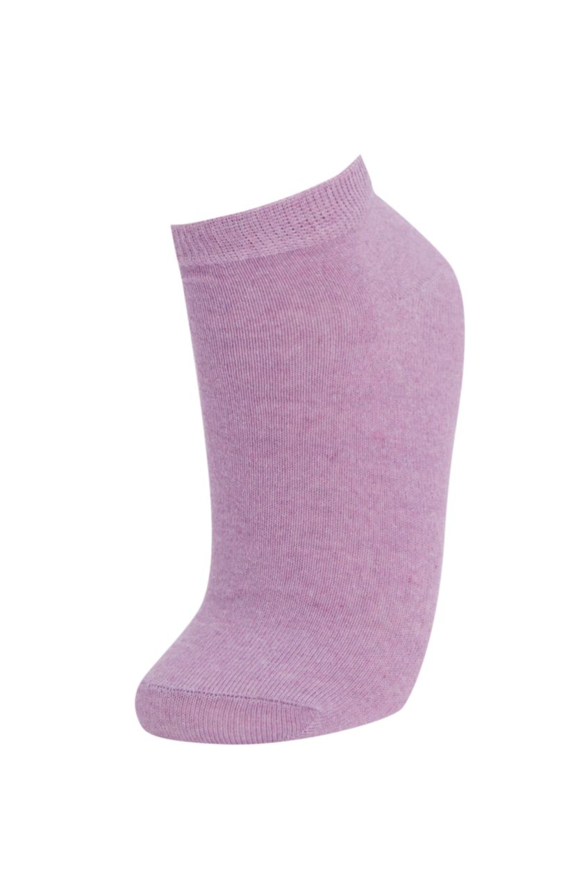 Women Fushsia 7 piece Short Socks