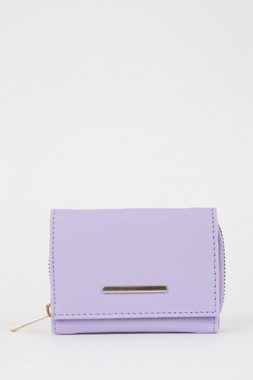 Kadın Lila Kadın Suni Deri Cüzdan