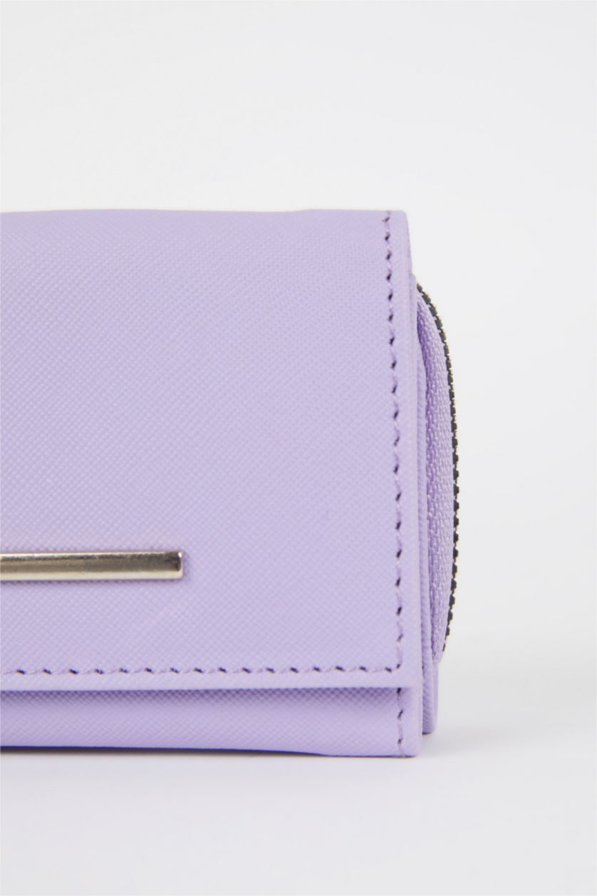 Kadın Lila Kadın Suni Deri Cüzdan