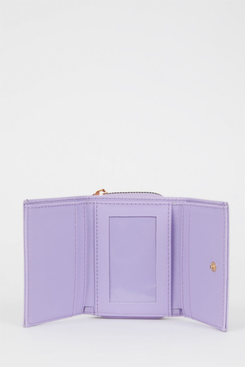Kadın Lila Kadın Suni Deri Cüzdan