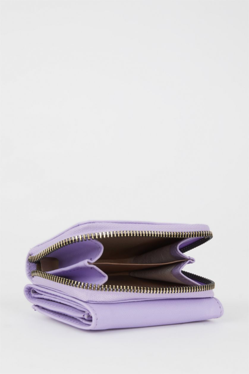 Kadın Lila Kadın Suni Deri Cüzdan