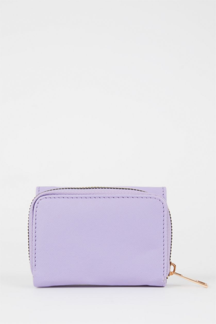 Kadın Lila Kadın Suni Deri Cüzdan