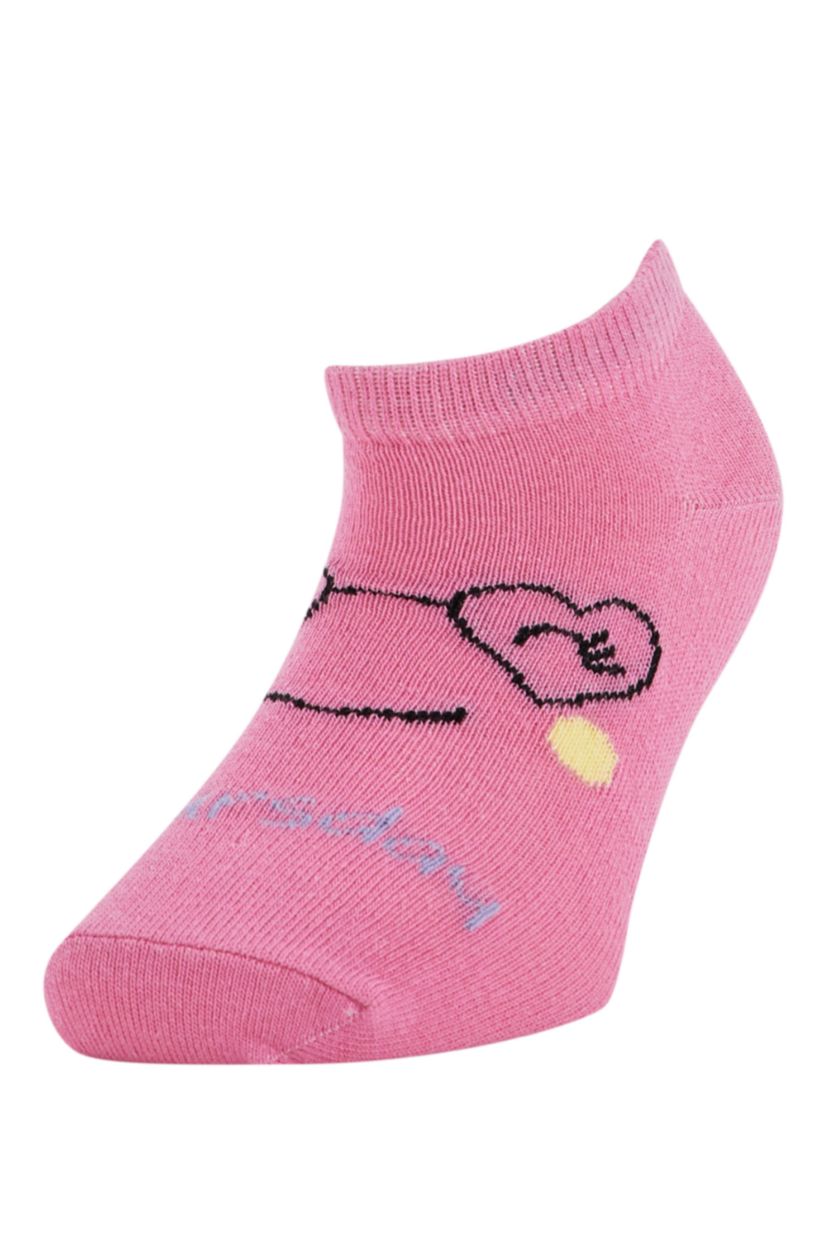 Kız Çocuk - Genç Kız Karma Kız Çocuk 7'li Pamuklu Patik Çorap