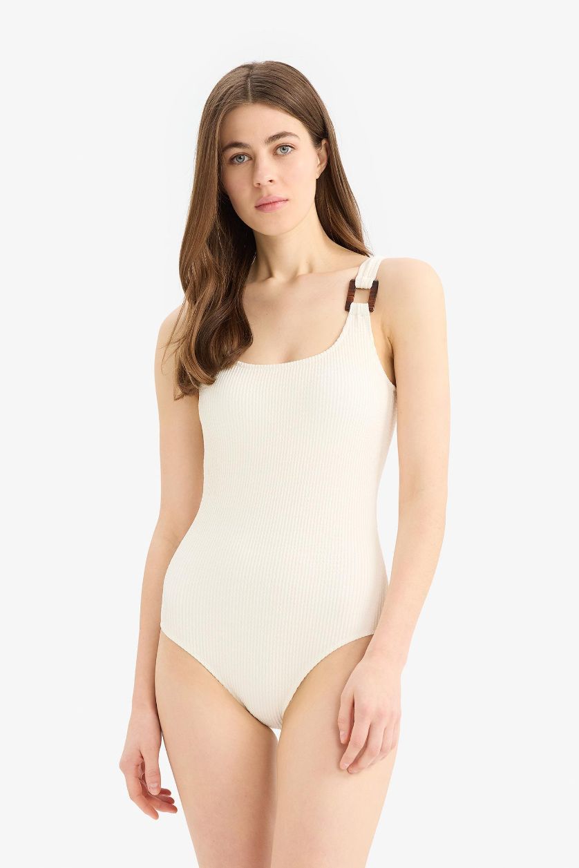 FEMME Écru Maillot de bain Coupe régulière de Fall in Love