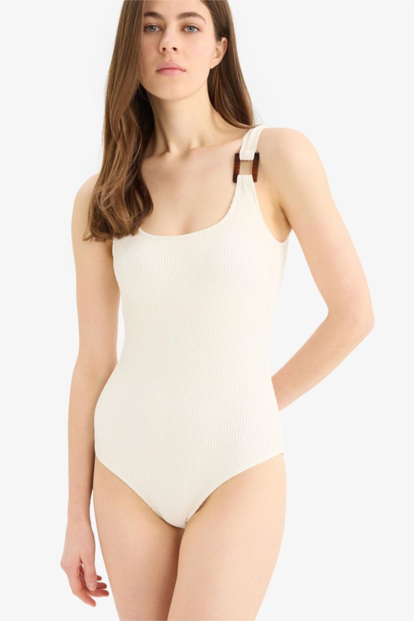 FEMME Écru Maillot de bain Coupe régulière de Fall in Love