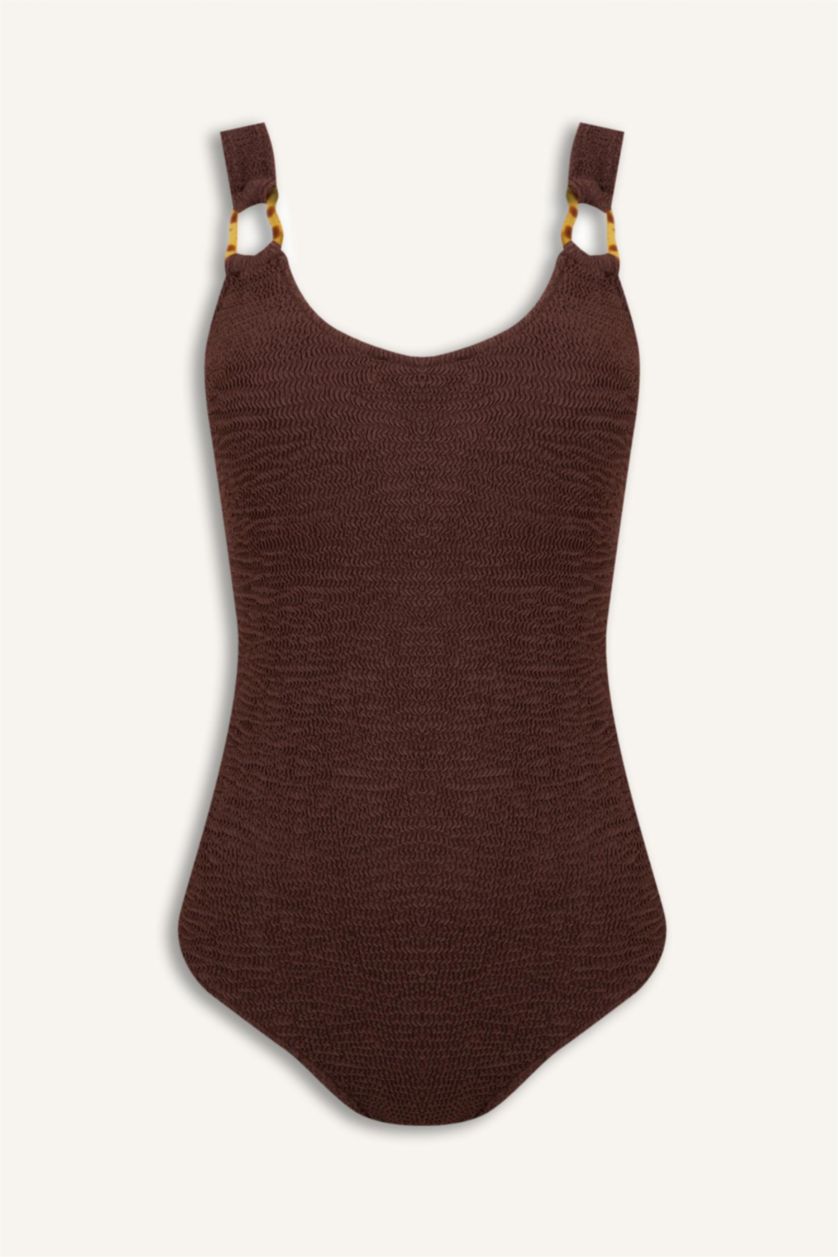 Women Brown Swimsuit