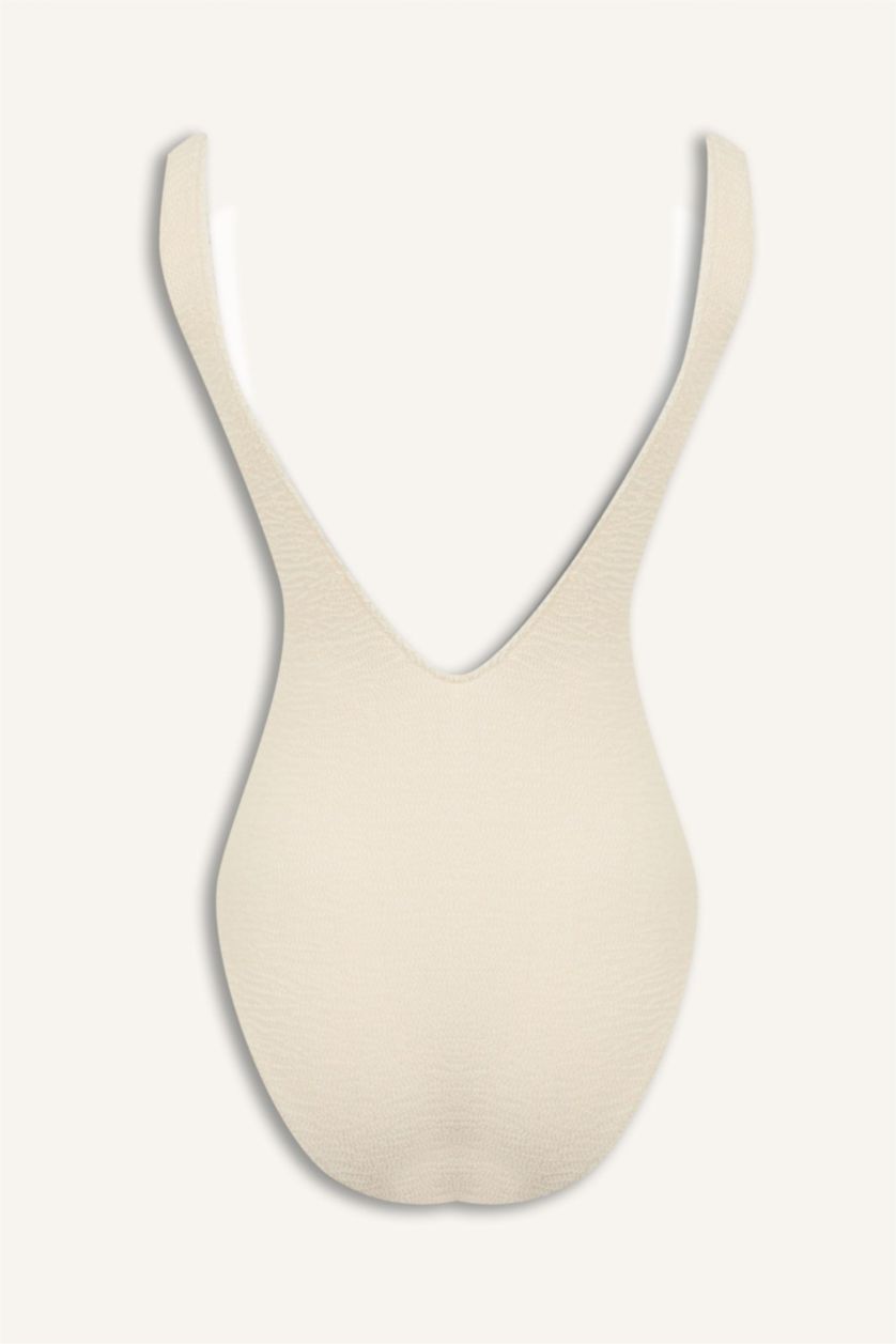 Women Ecru Swimsuit