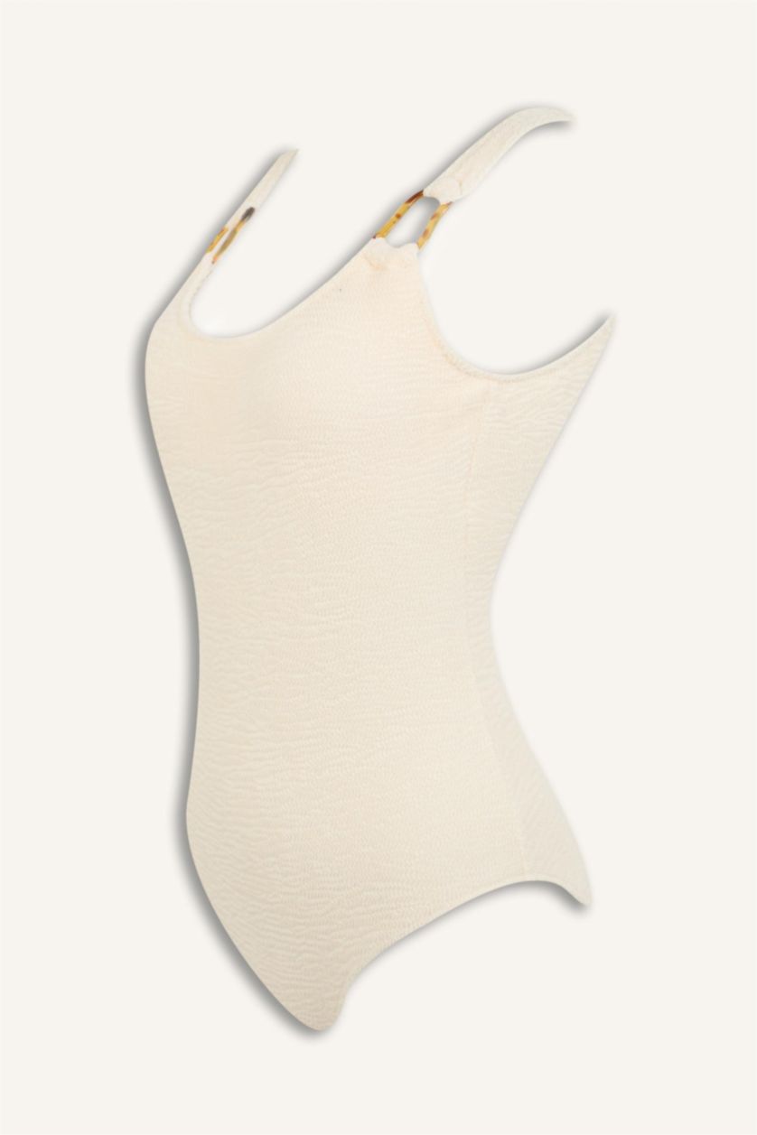 Women Ecru Swimsuit