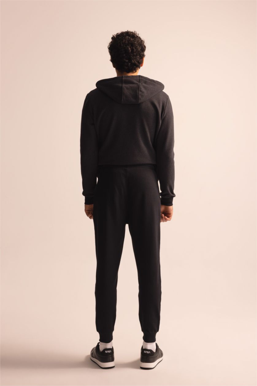 MAN Black Slim Fit Trousers