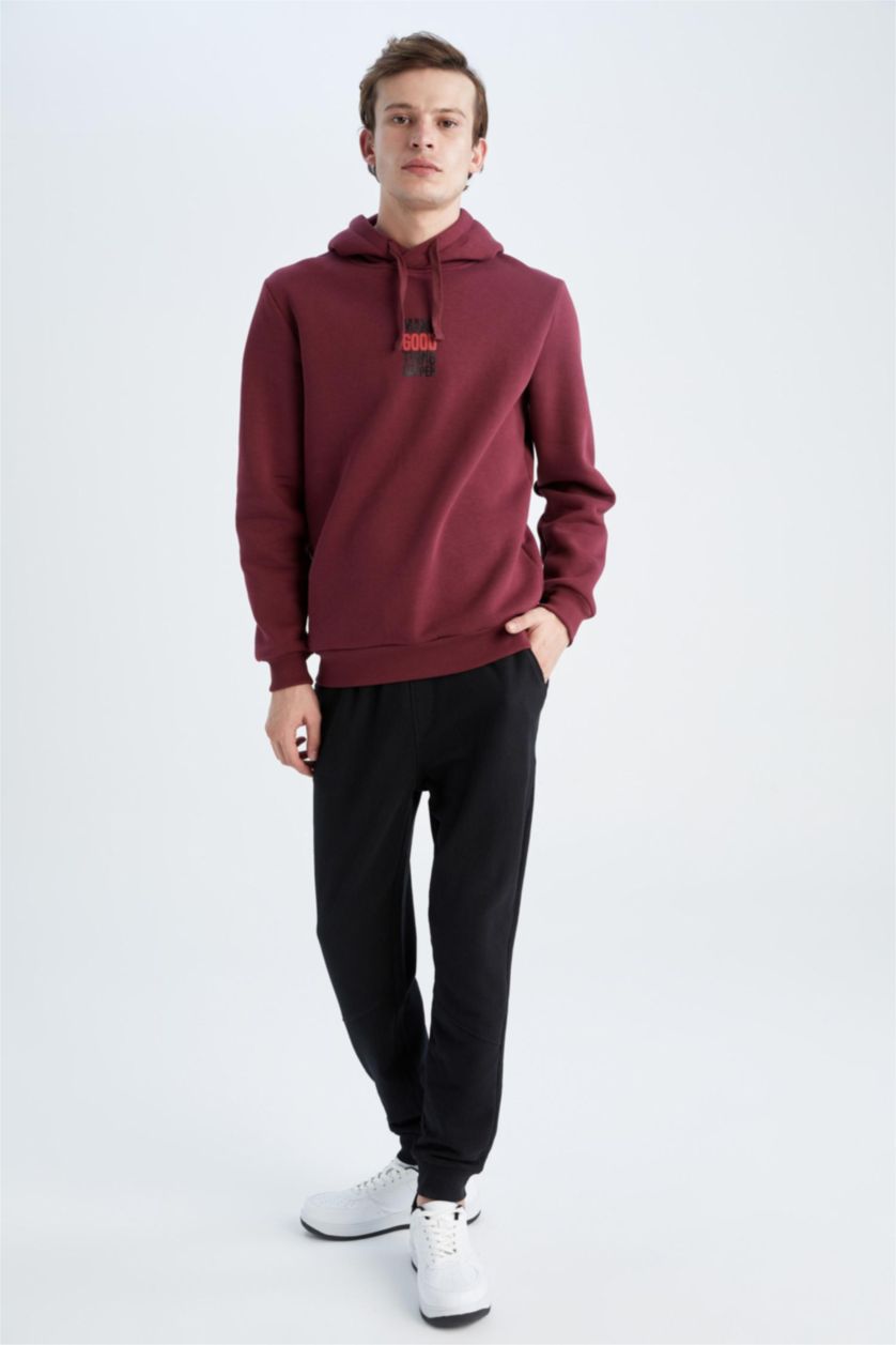 MAN Black Slim Fit Trousers