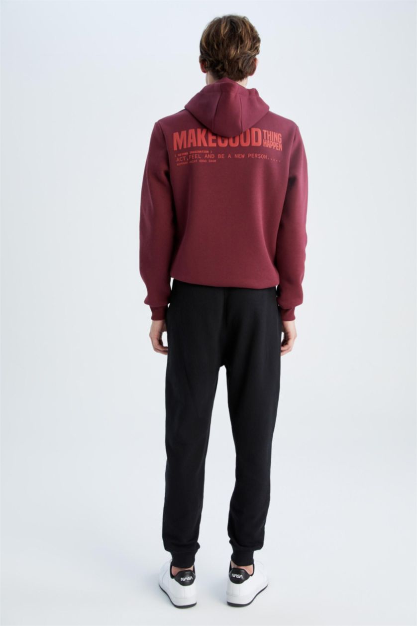 MAN Black Slim Fit Trousers