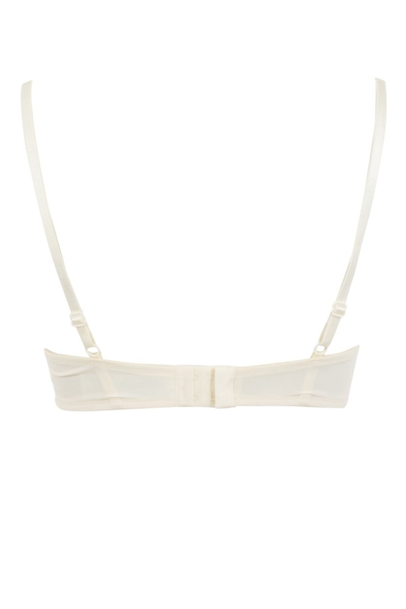 حريمي اوف وايت حمالة صدر برا تي شيرت بدون حشو من Fall In Love