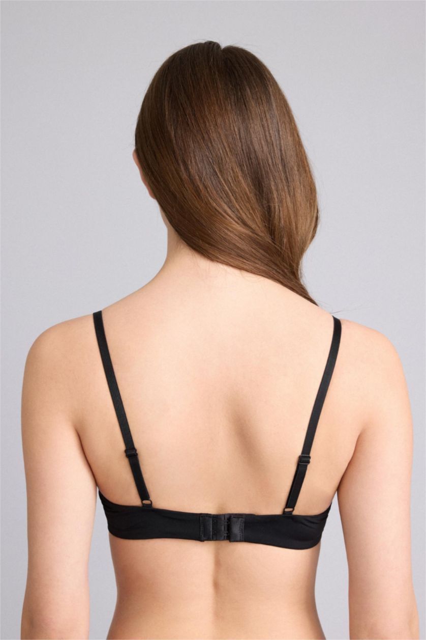 حريمي أسود برا مبطن كومفرت أسود من Fall in Love