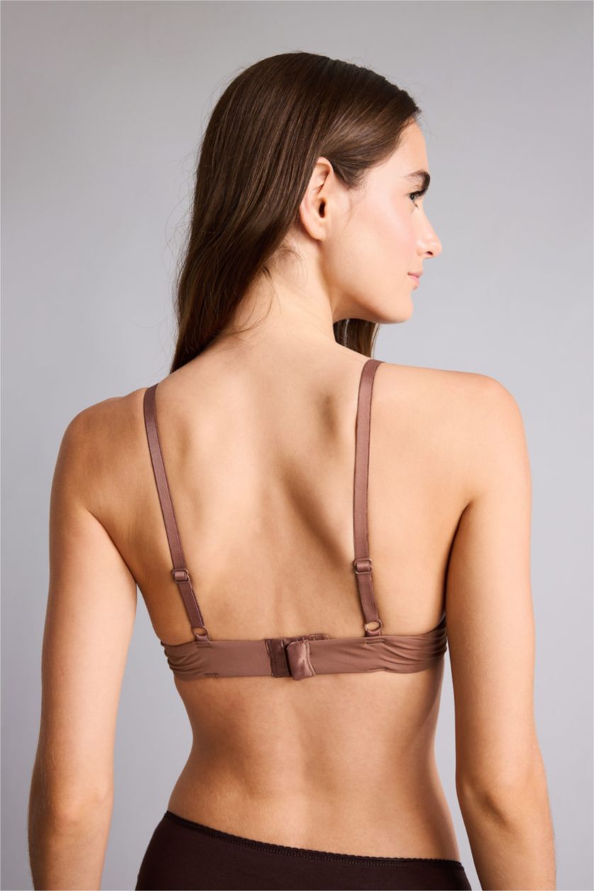 نساء بني فاتح Micro Padded Underwired T-Shirt Bra