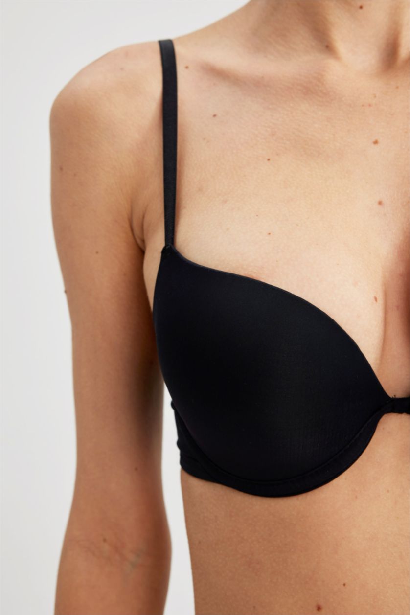 WOMAN Black Fall in Love Maximizer Extra Filled T-Shirt Bra