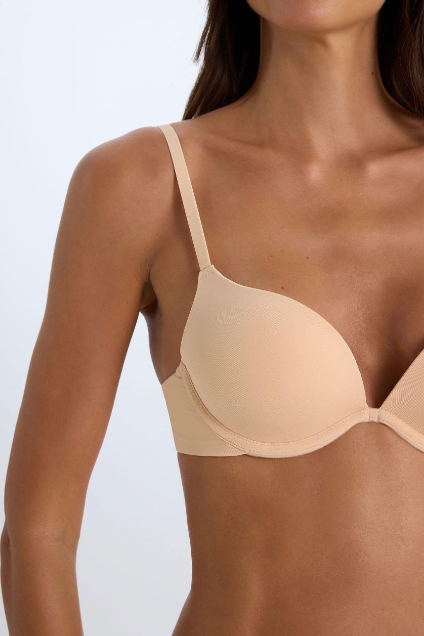 Kadın Bej Fall in Love Ekstra Dolgulu Balenli Full Push Up Bra