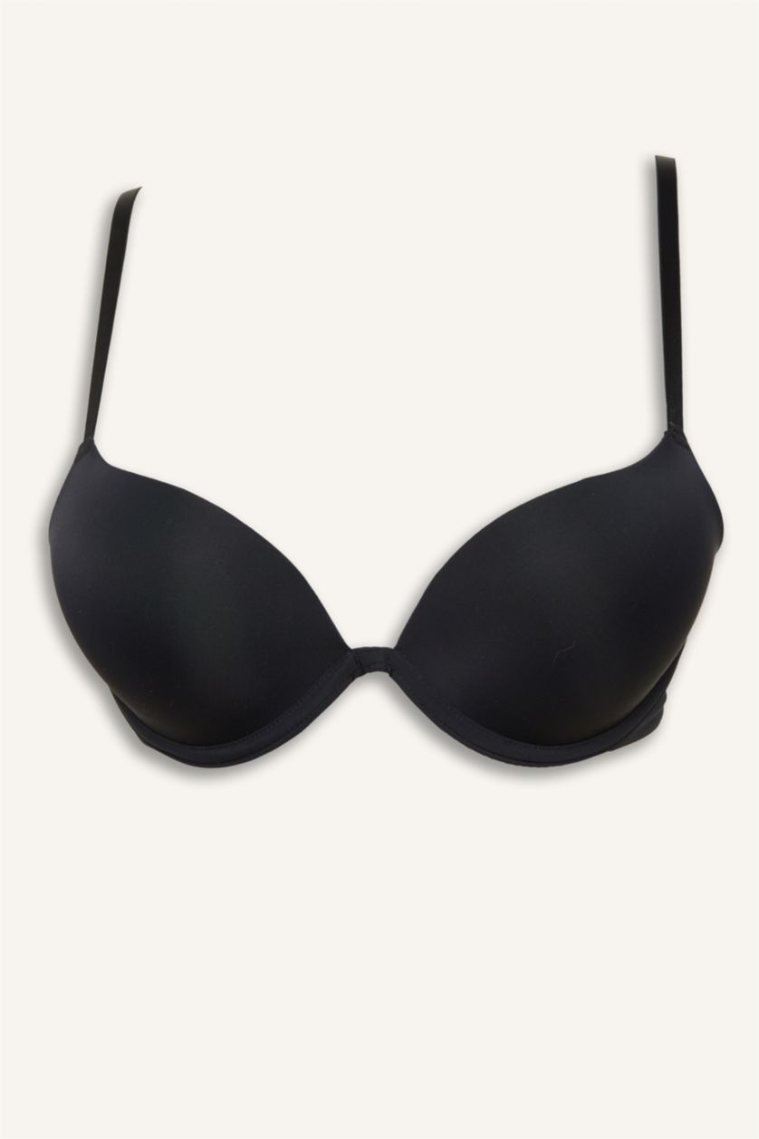 Kadın Siyah Micro Kaplı Tişört