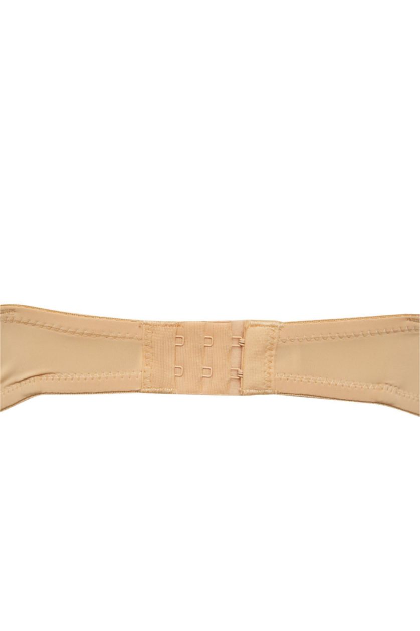 WOMAN Beige Fall in Love Empty Cup Unpadded Strapless Micro Bra