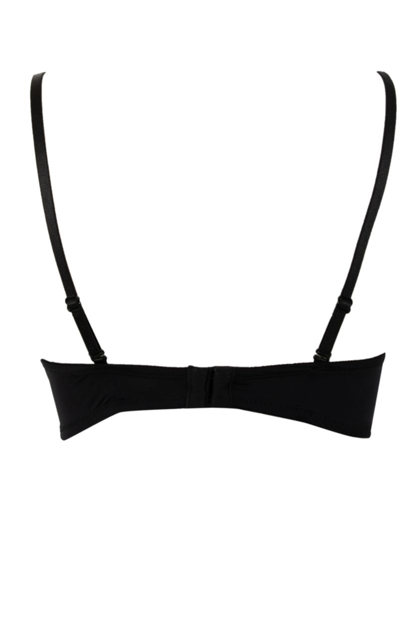 FEMME Noir Soutien-gorge extra rembourré Maximizer sans bretelles Micro