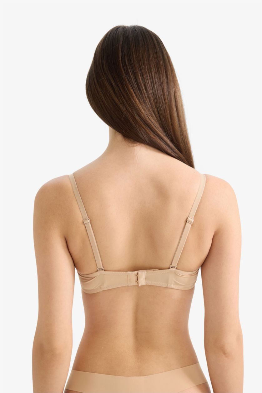 نساء بيج حمالة صدر برا بنص حشو مبطن