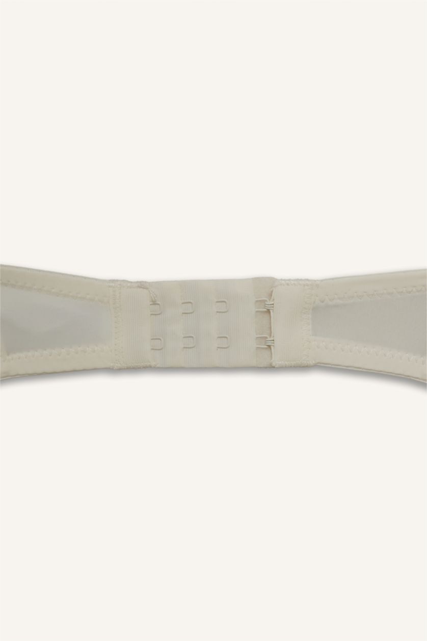 نساء بيج فاتح حمالة صدر برا بنص حشو مبطن