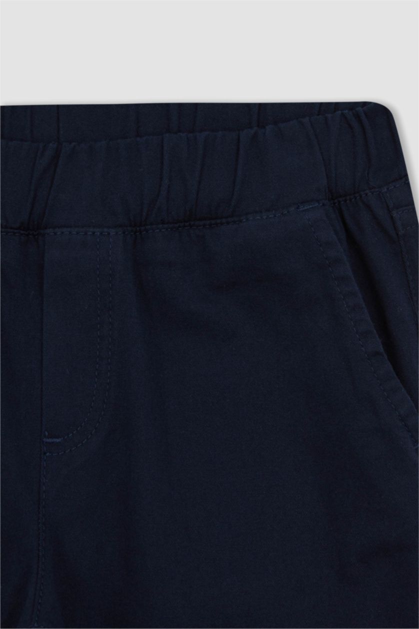 BOYS & TEENS NAVY Boy Navy Blue Gabardine School Trousers