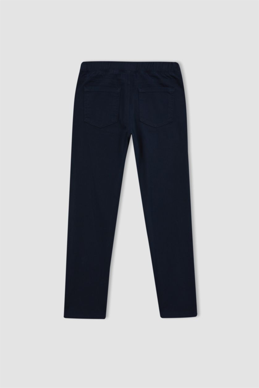BOYS & TEENS NAVY Boy Navy Blue Gabardine School Trousers