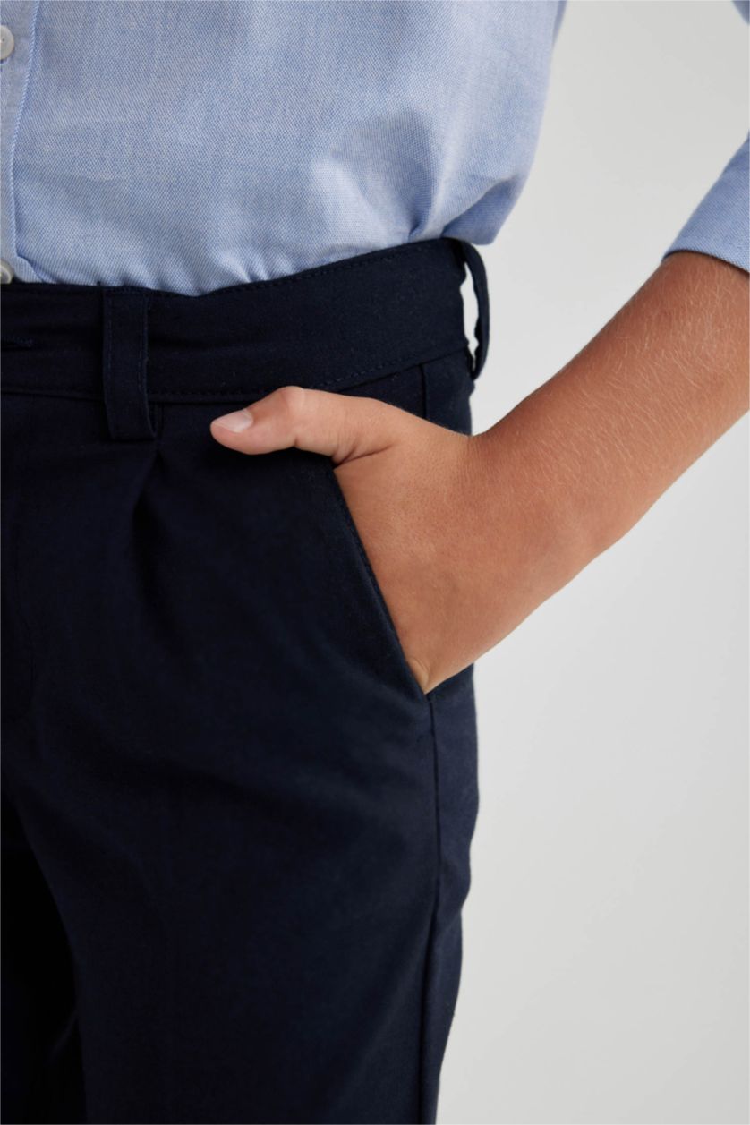 Young Boys - Teen Boys NAVY Regular Fit Trousers