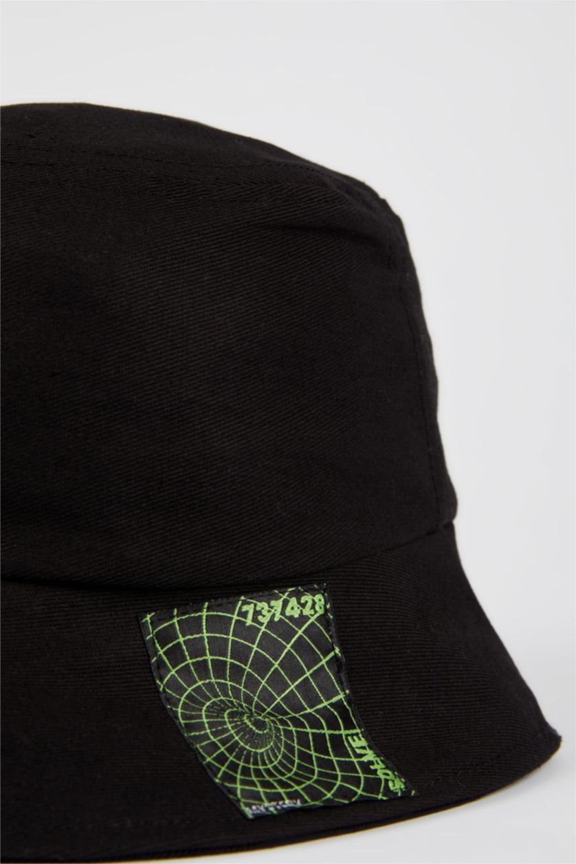 HOMME Noir Chapeau bob homme