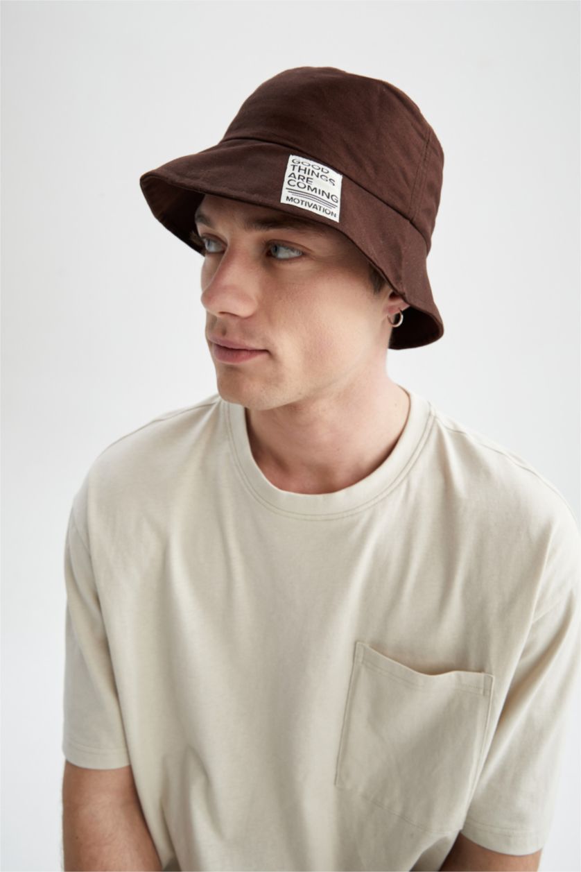 HOMME Marron Clair Chapeau bob homme