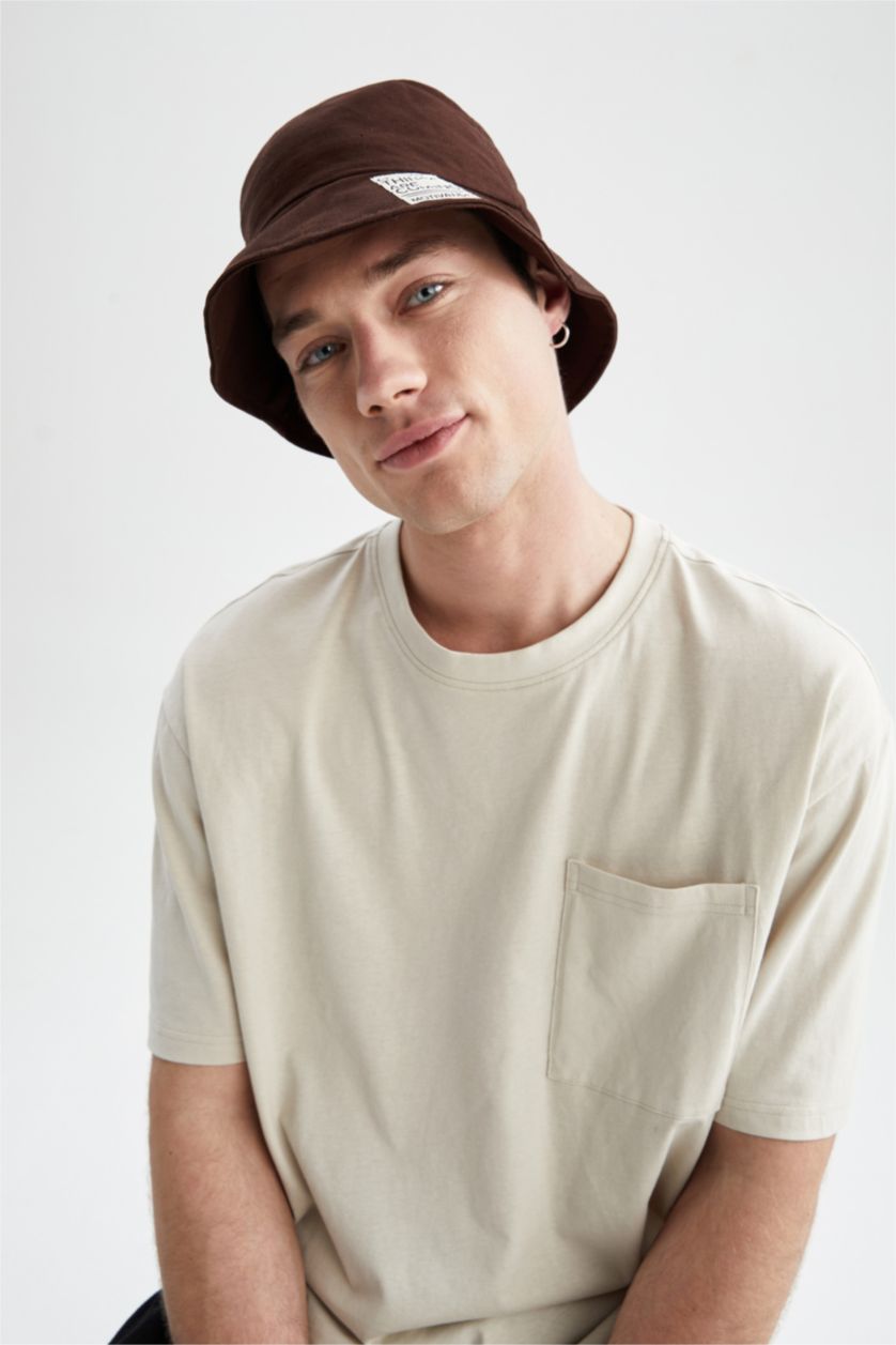 HOMME Marron Clair Chapeau bob homme