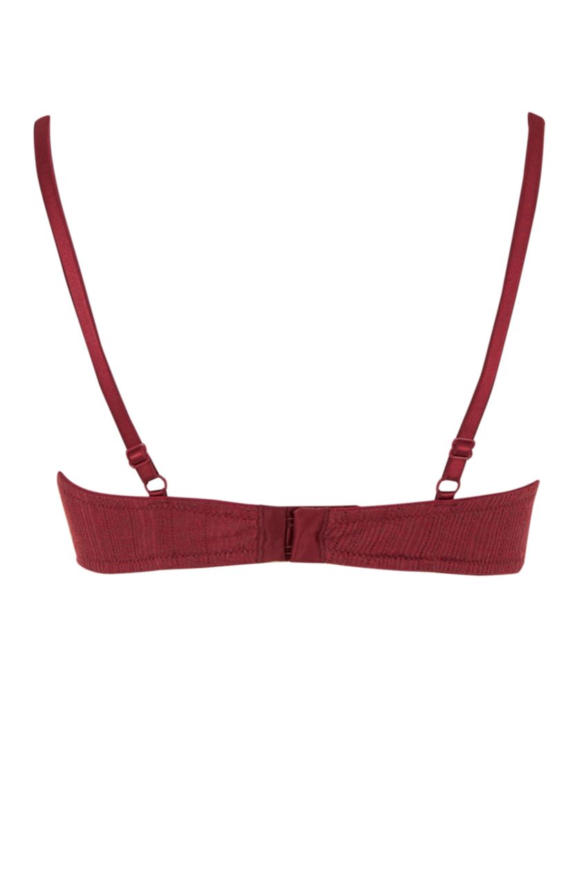 FEMME Bordeaux Soutien-Gorge avec dentelle de Fall in Love