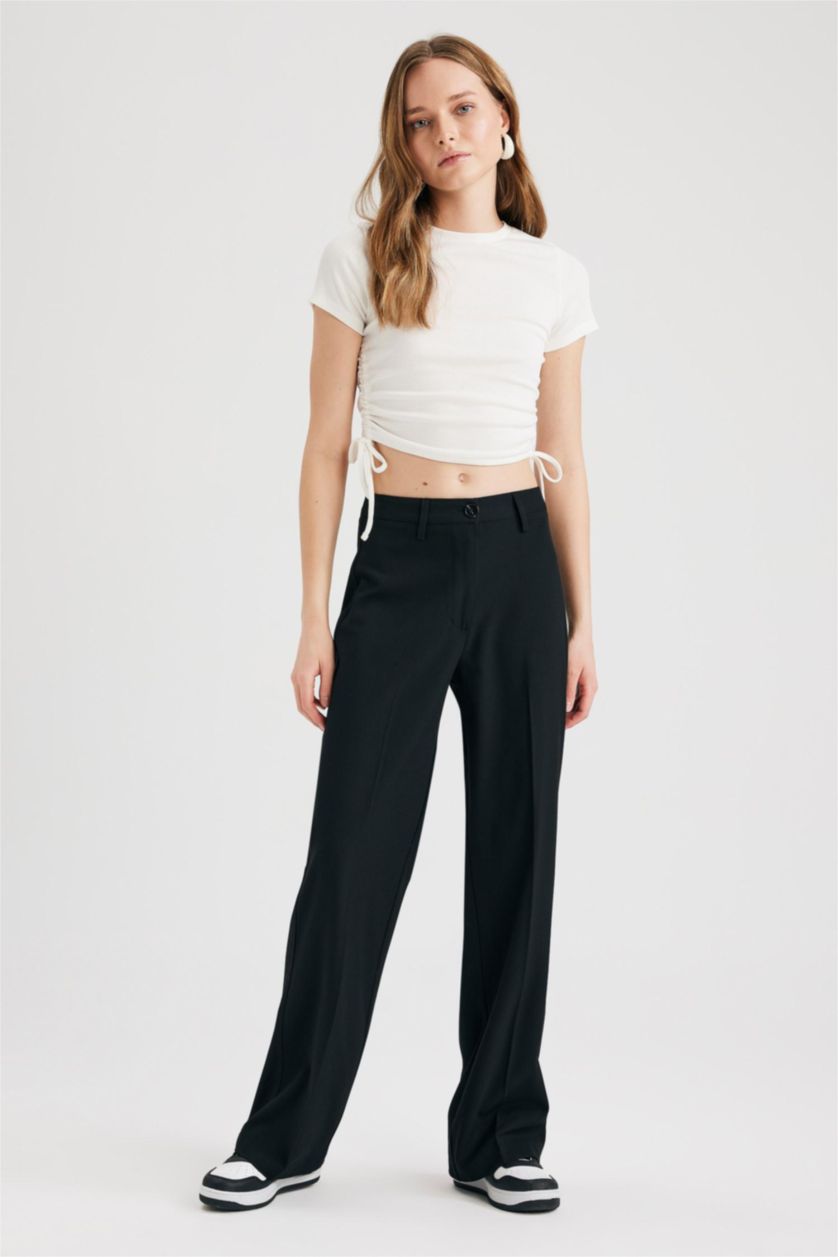 نساء اوف وايت Slim Fit Camisole Short Sleeve T-Shirt