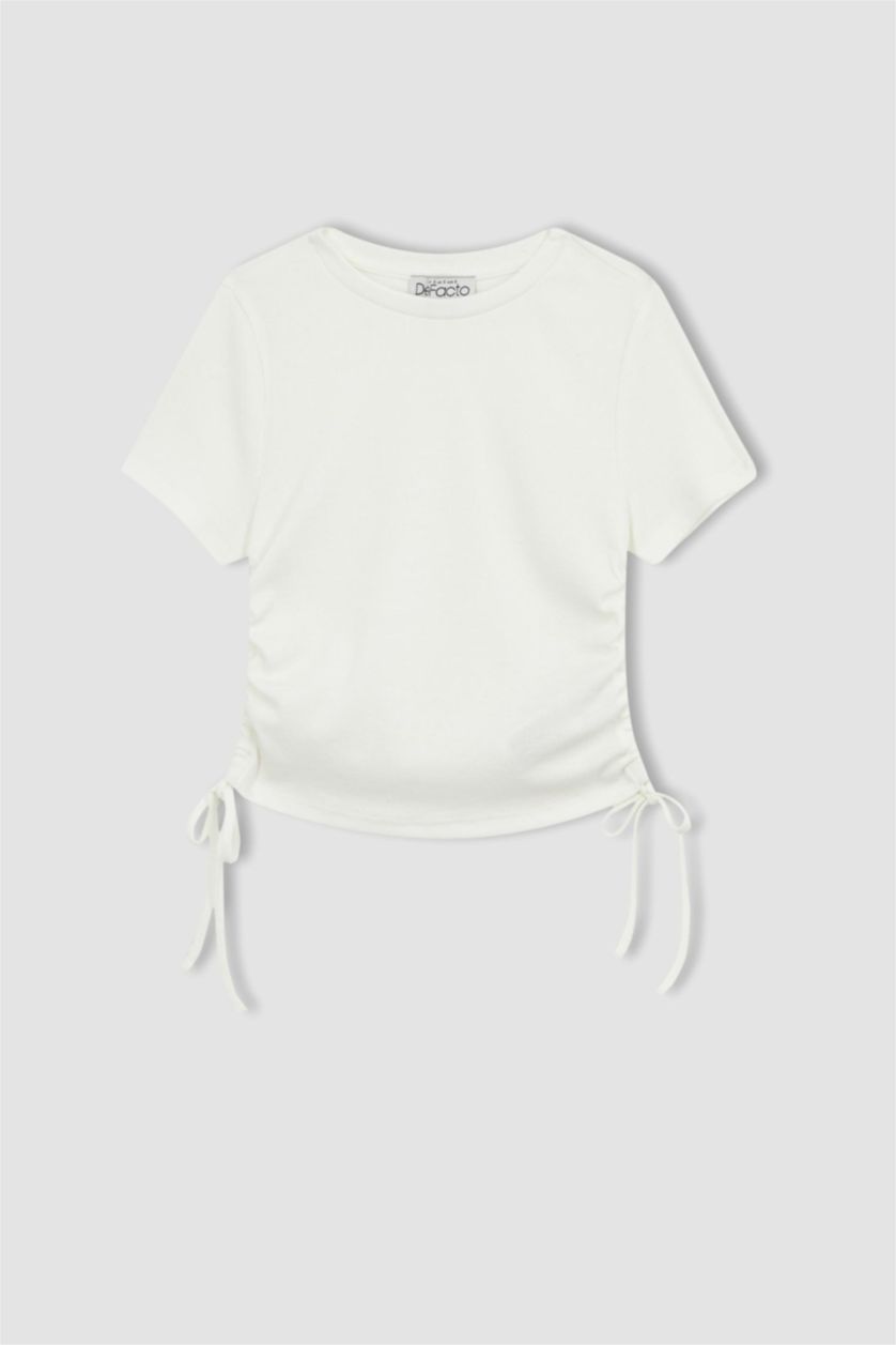نساء اوف وايت Slim Fit Camisole Short Sleeve T-Shirt