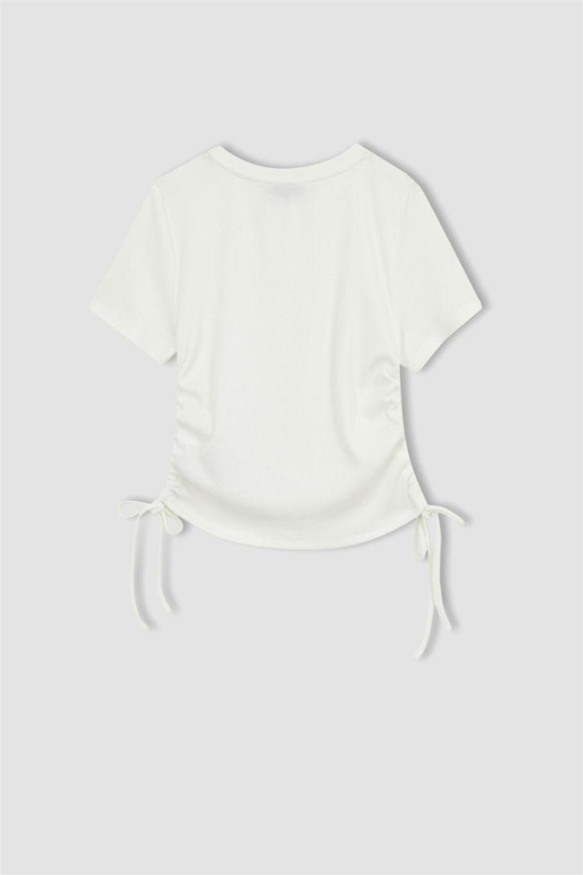 نساء اوف وايت Slim Fit Camisole Short Sleeve T-Shirt