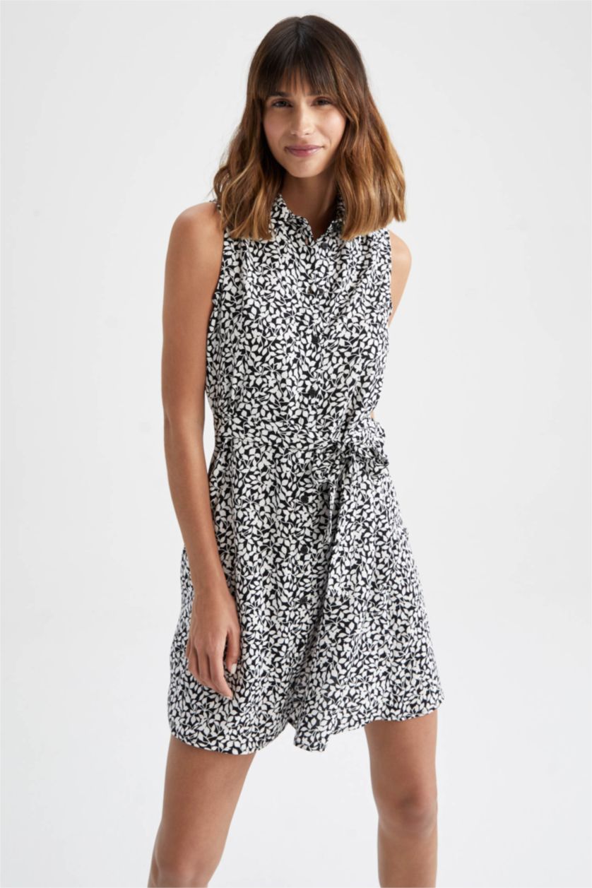 Kadın Siyah Mini Elbise