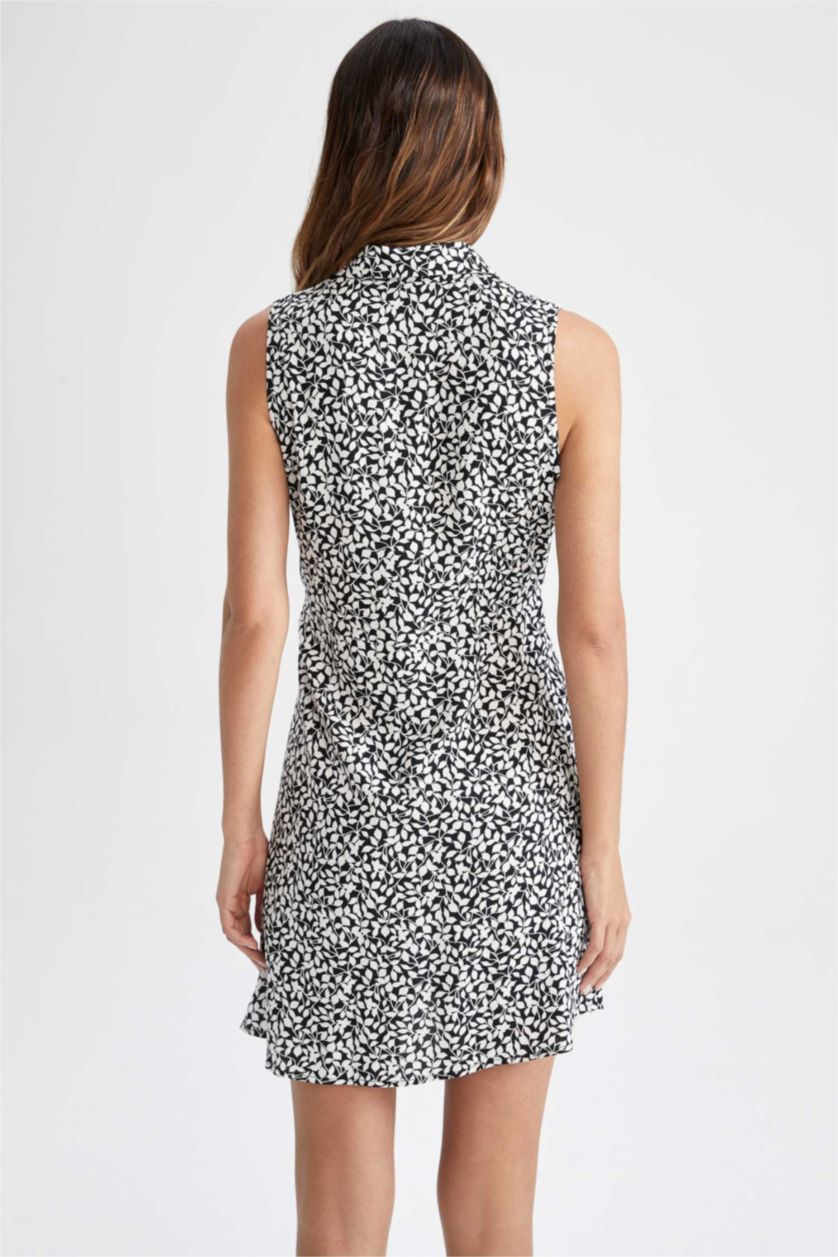 Kadın Siyah Mini Elbise