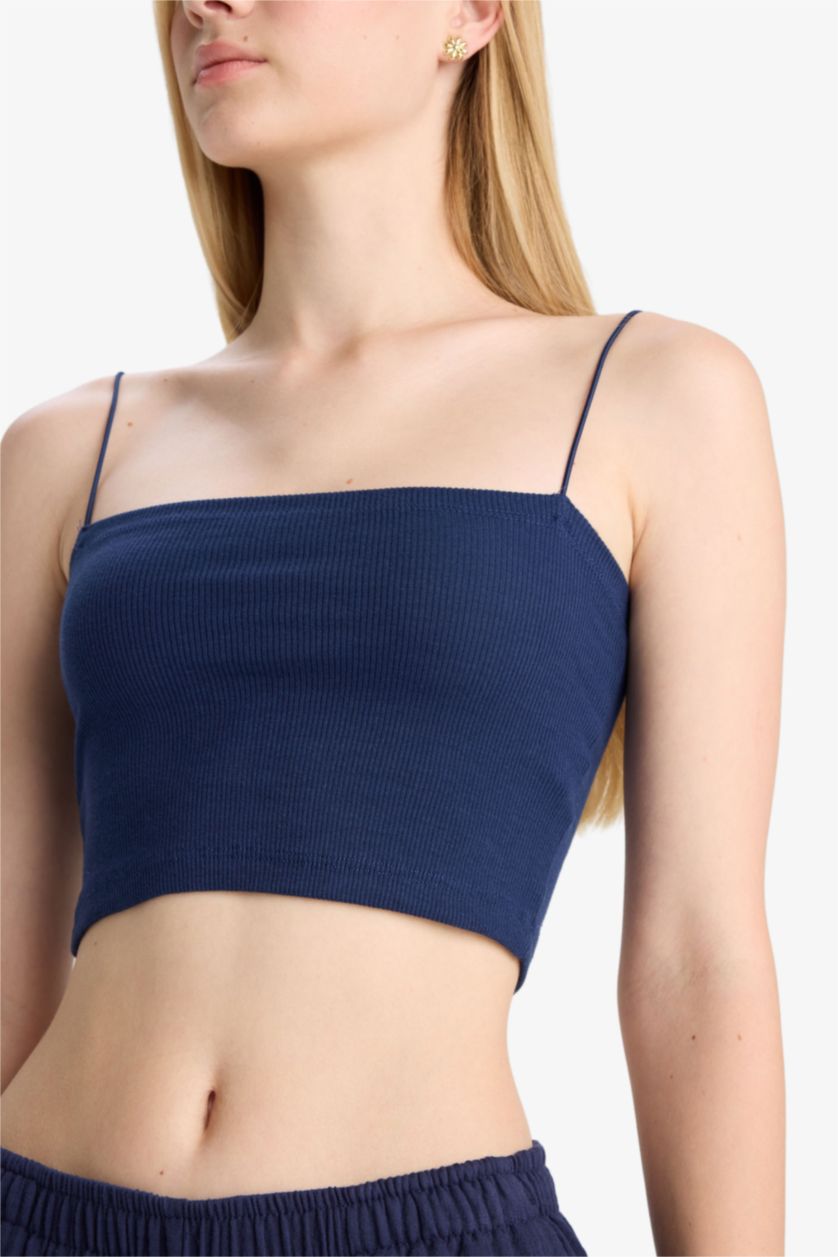 Kadın Lacivert Fıtted Atlet