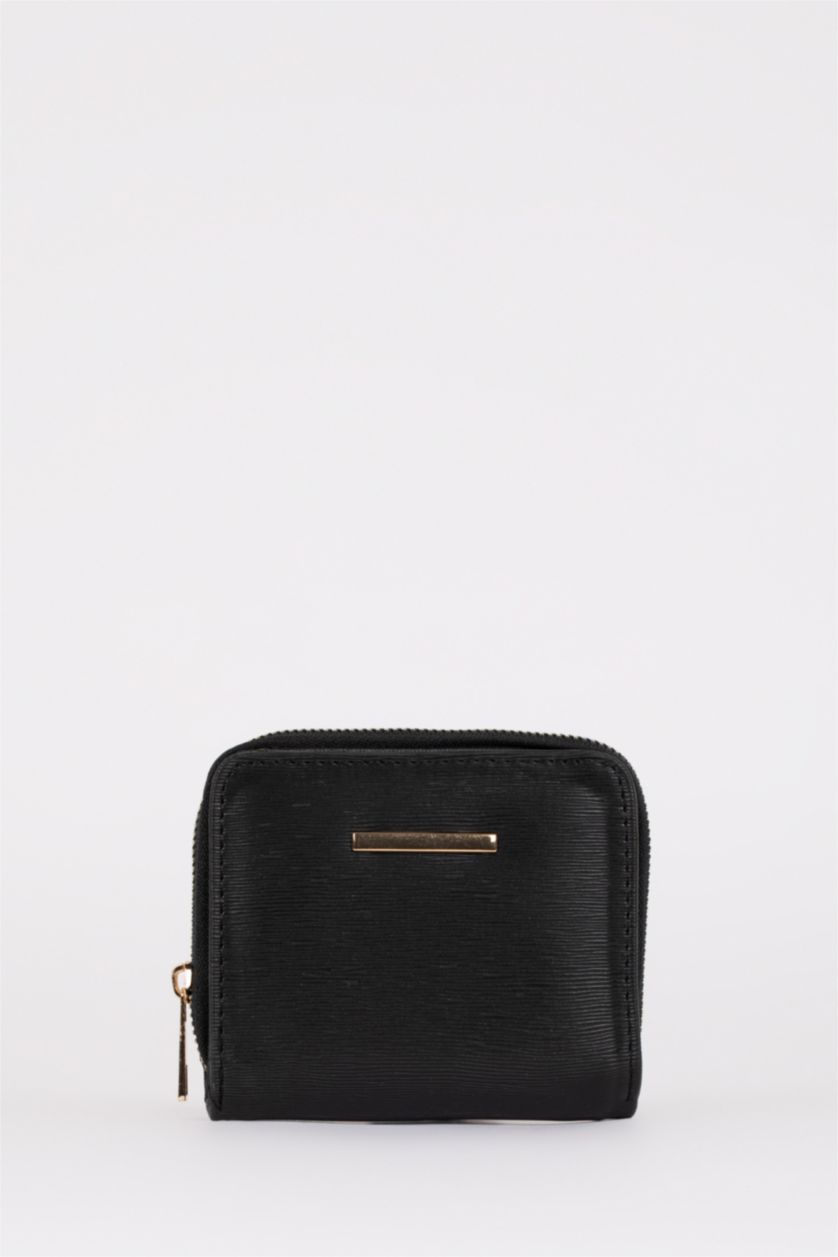 Kadın Siyah Kadın Suni Deri Cüzdan