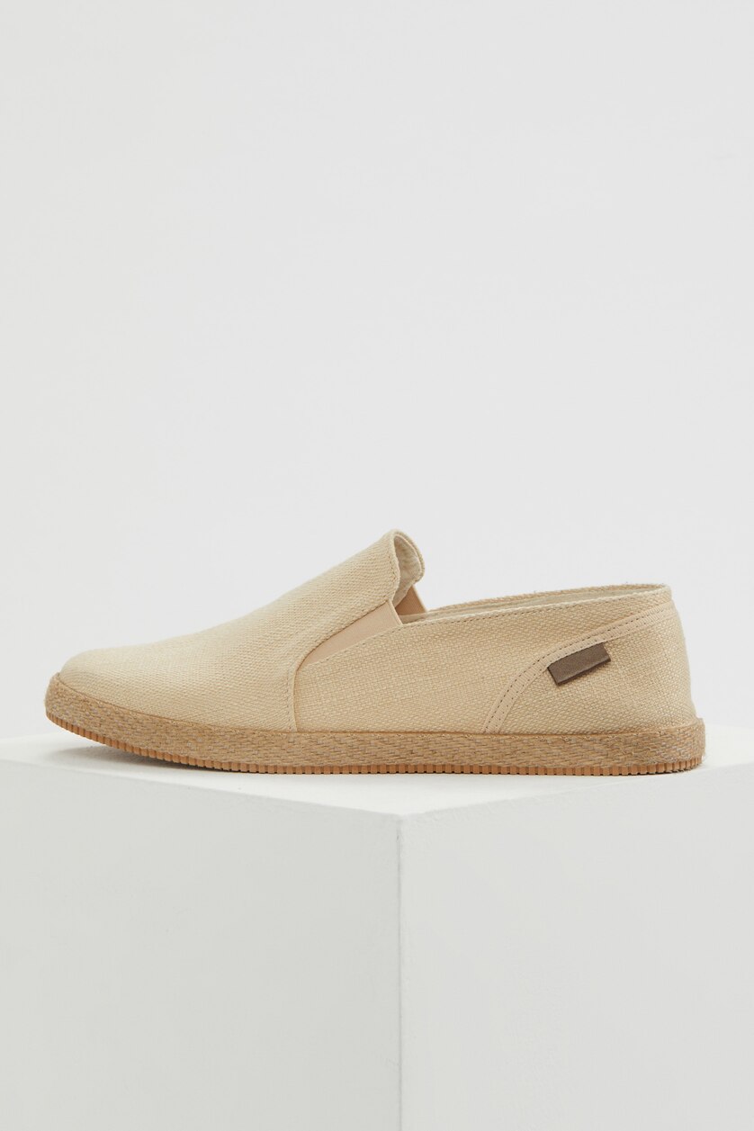 Erkek Bej Erkek Espadril Ayakkabı