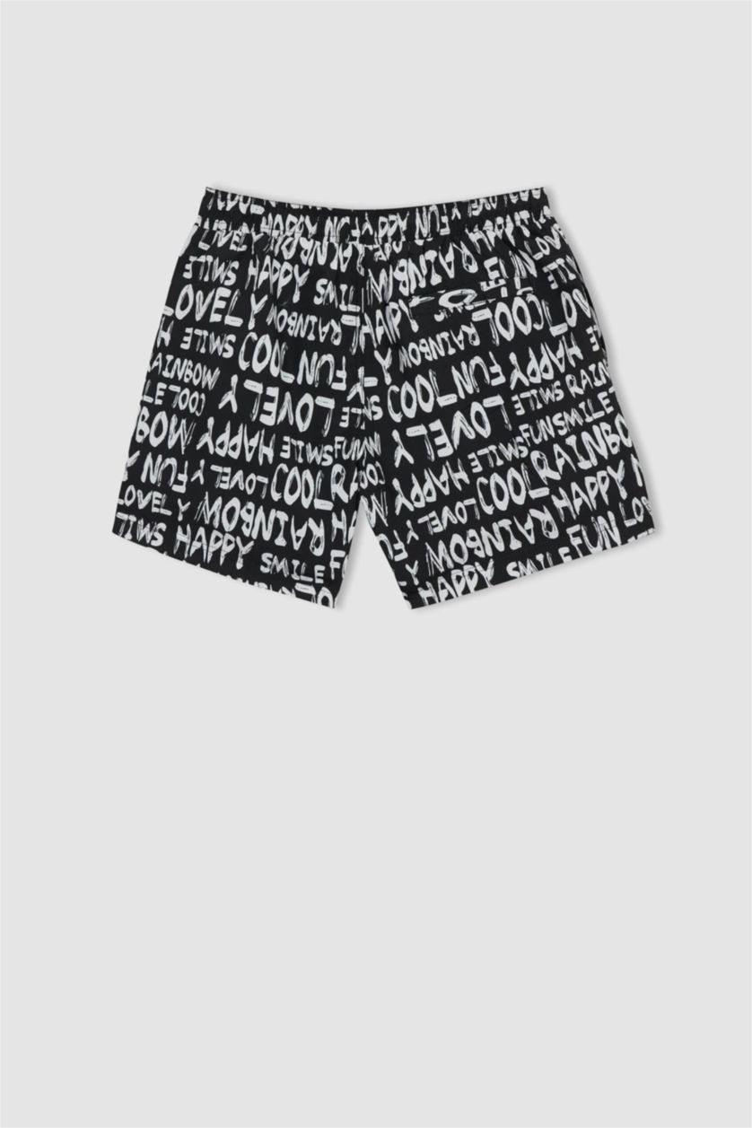 HOMME Noir Short de bain court