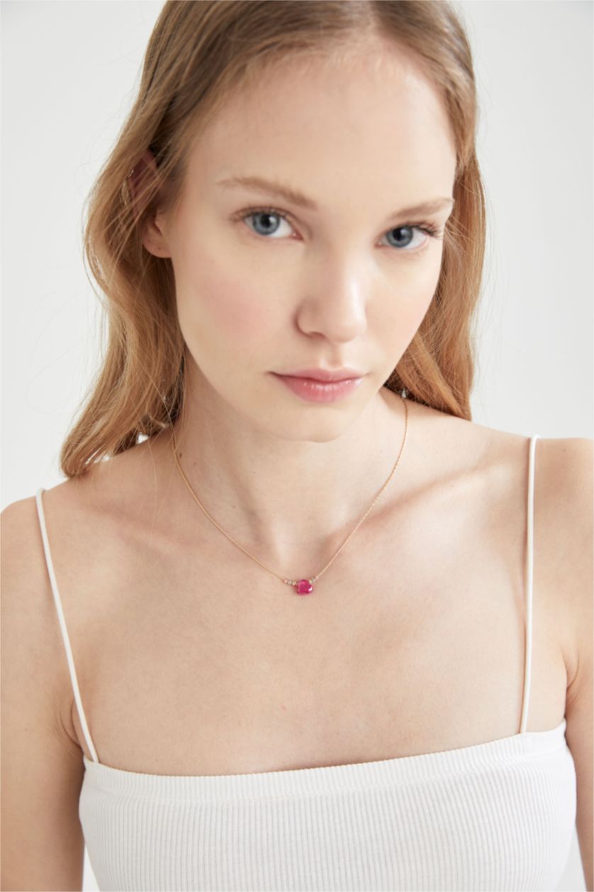 Kadın Açık Kahve Kadın Kolye