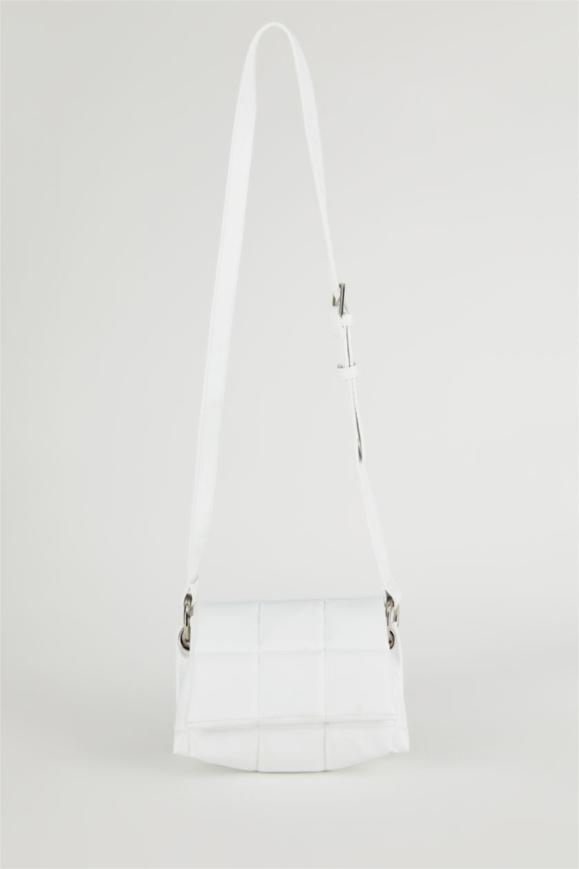 WOMAN White Women's Faux Leather Shoulder Bag