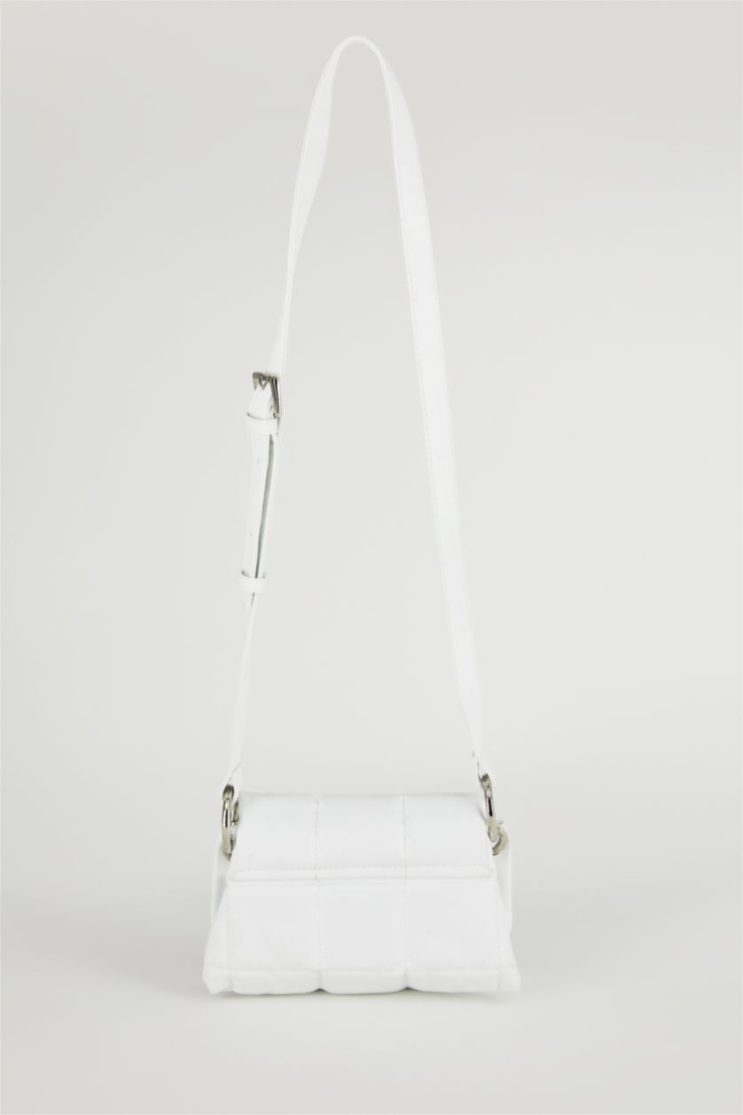 WOMAN White Women's Faux Leather Shoulder Bag