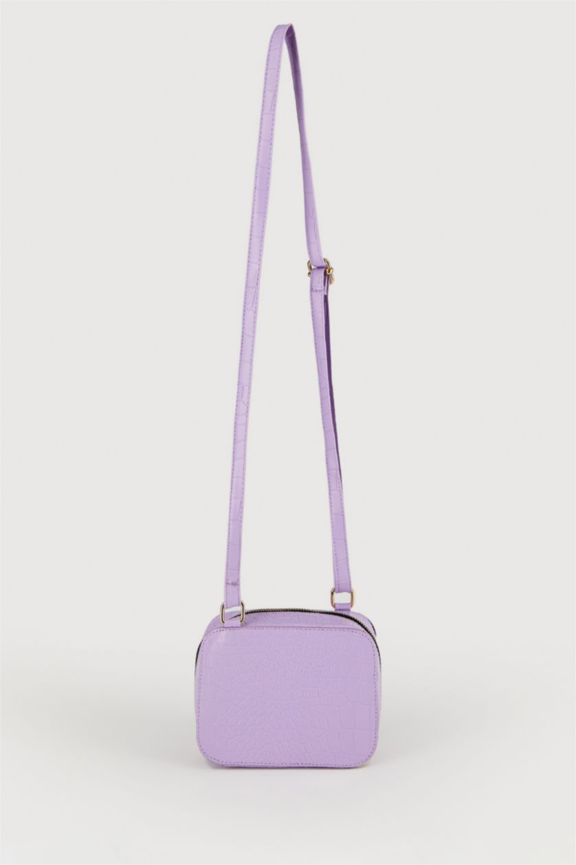 FEMME Violet Sac bandoulière en similicuir