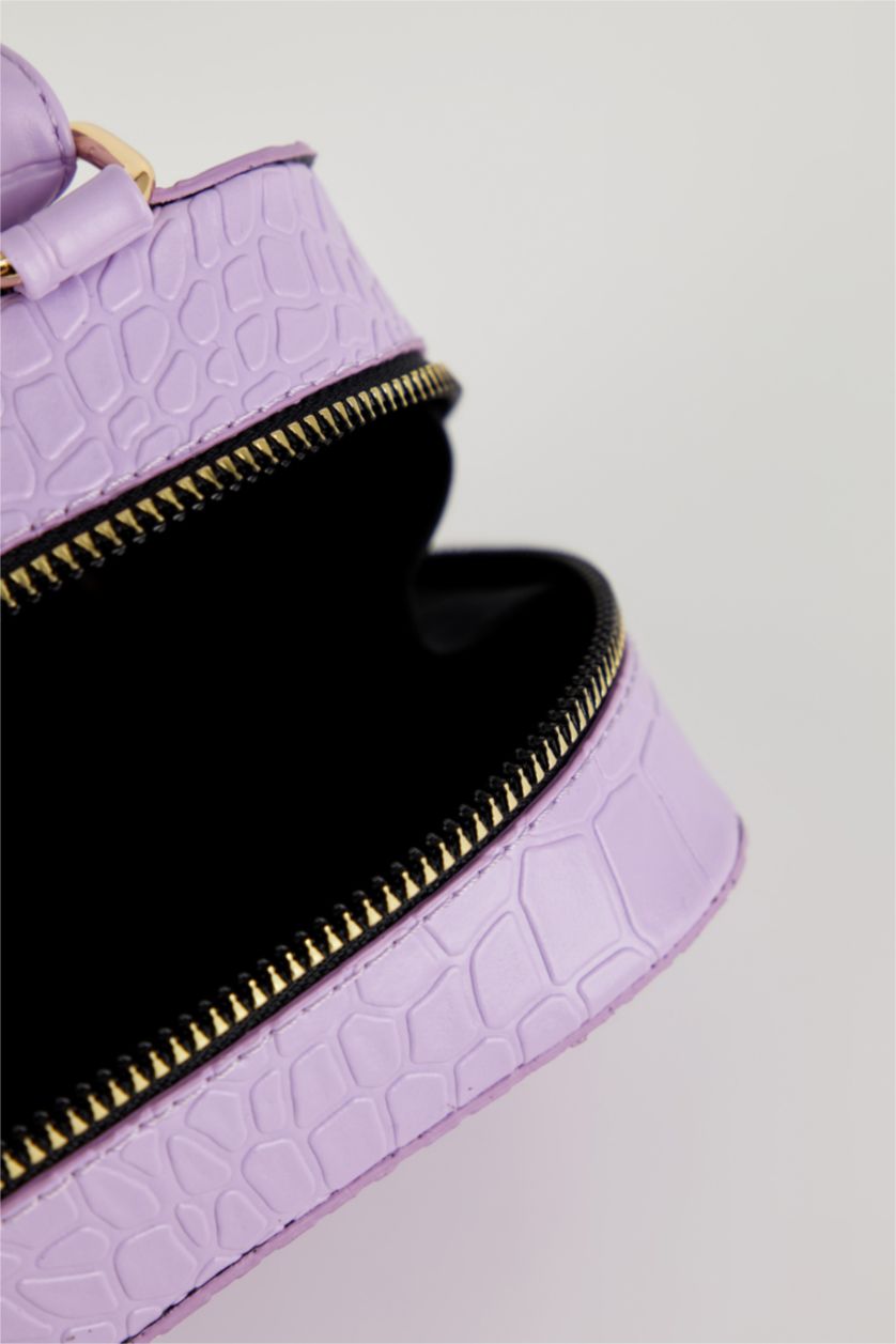 FEMME Violet Sac bandoulière en similicuir